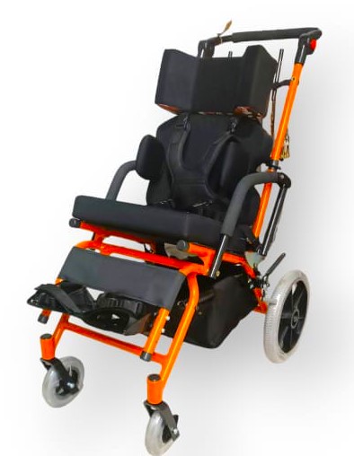 silla de ruedas de traslado para discapacitados